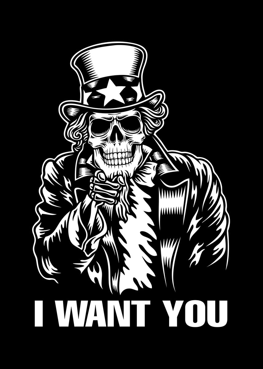 'I Want You Poster' Poster by 18 Twelve Displate