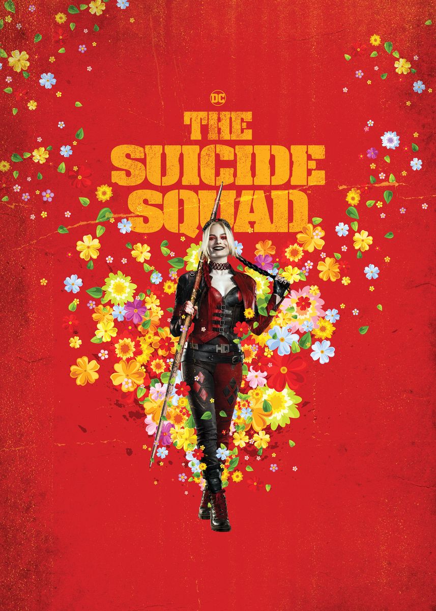 'Harley Quinn' Poster, picture, metal print, paint by DC Comics | Displate