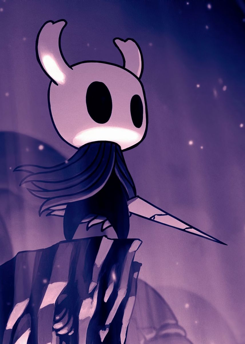 'Hollow Knight' Poster, picture, metal print, paint by jhony Veira ...