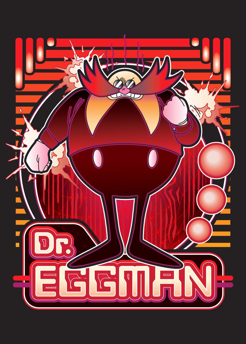 Dr Eggman Wall Art for Sale