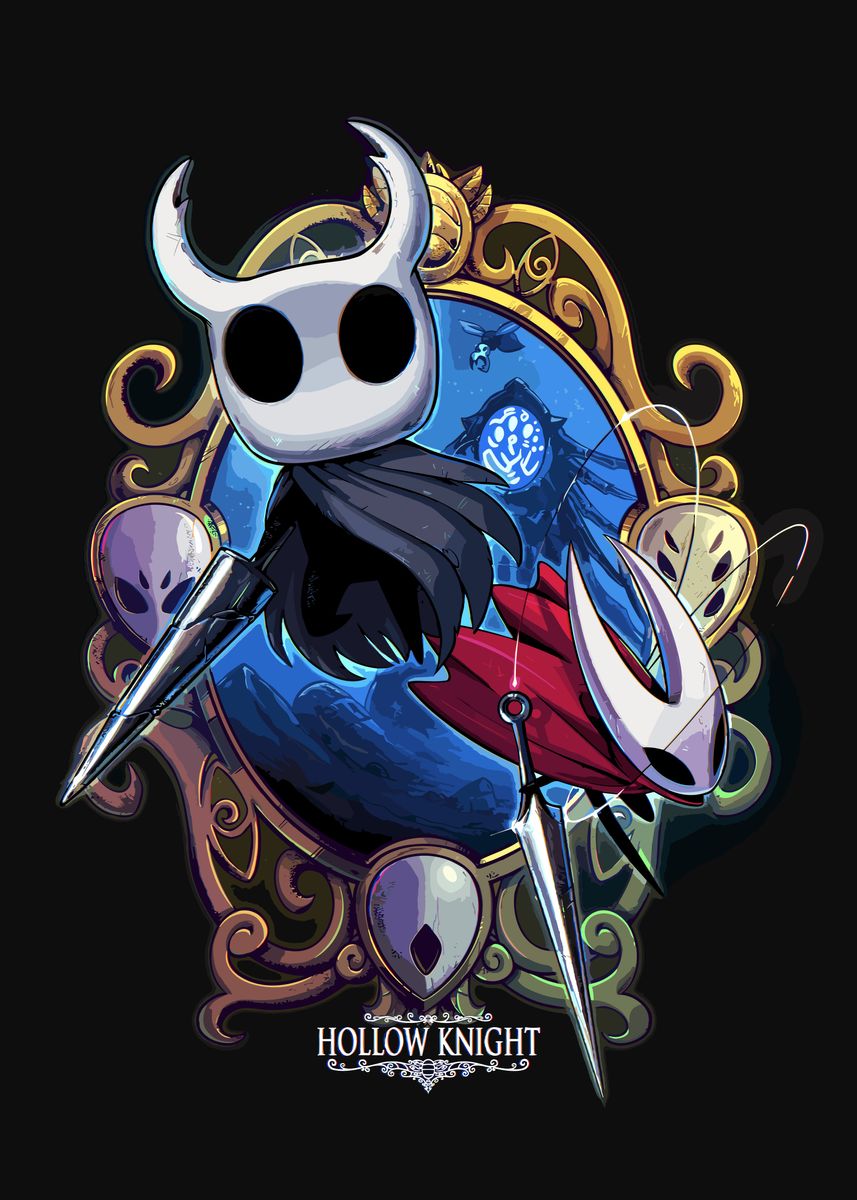 'hollow knight game' Poster by not approved Displate