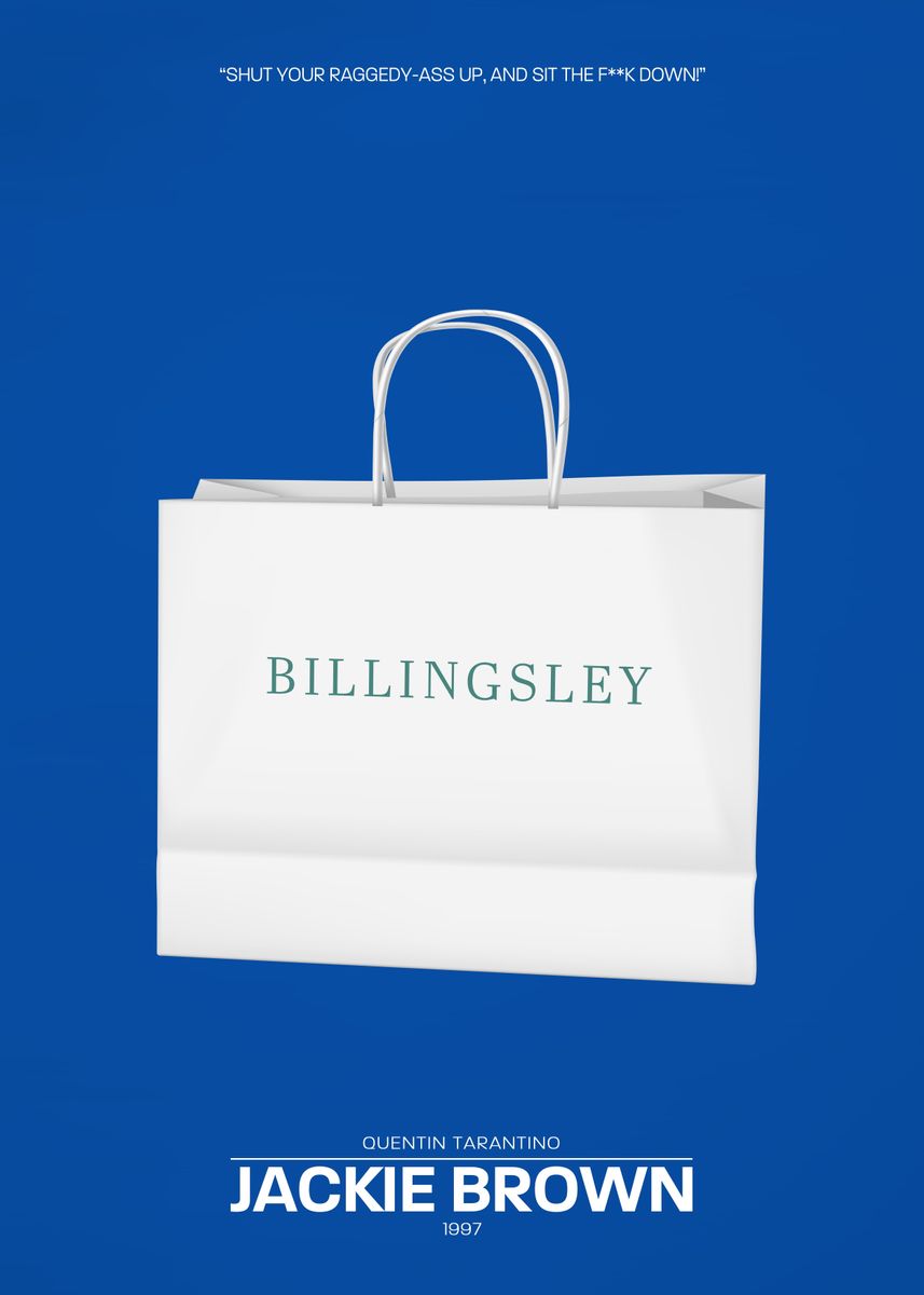 'Jackie Brown' Poster, picture, metal print, paint by MyDigitalMind