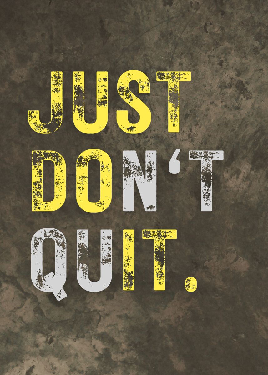 'Just Do It' Poster, picture, metal print, paint by Tech Manis | Displate