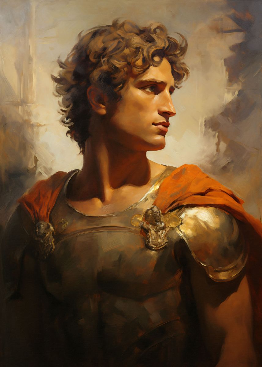 'Alexander The Great' Poster, picture, metal print, paint by Vars ...