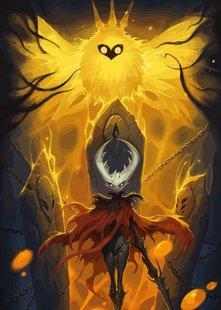 'hollow knight' Poster by not approved Displate