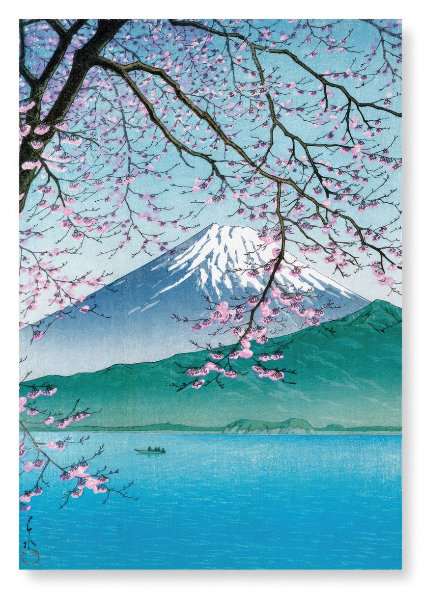 'Japan Japanese Landscape' Poster by REAL VINTAGE | Displate