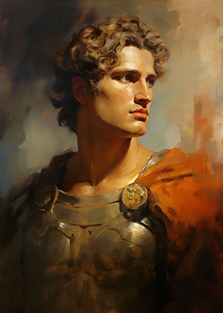 'Alexander The Great' Poster, picture, metal print, paint by Vars ...