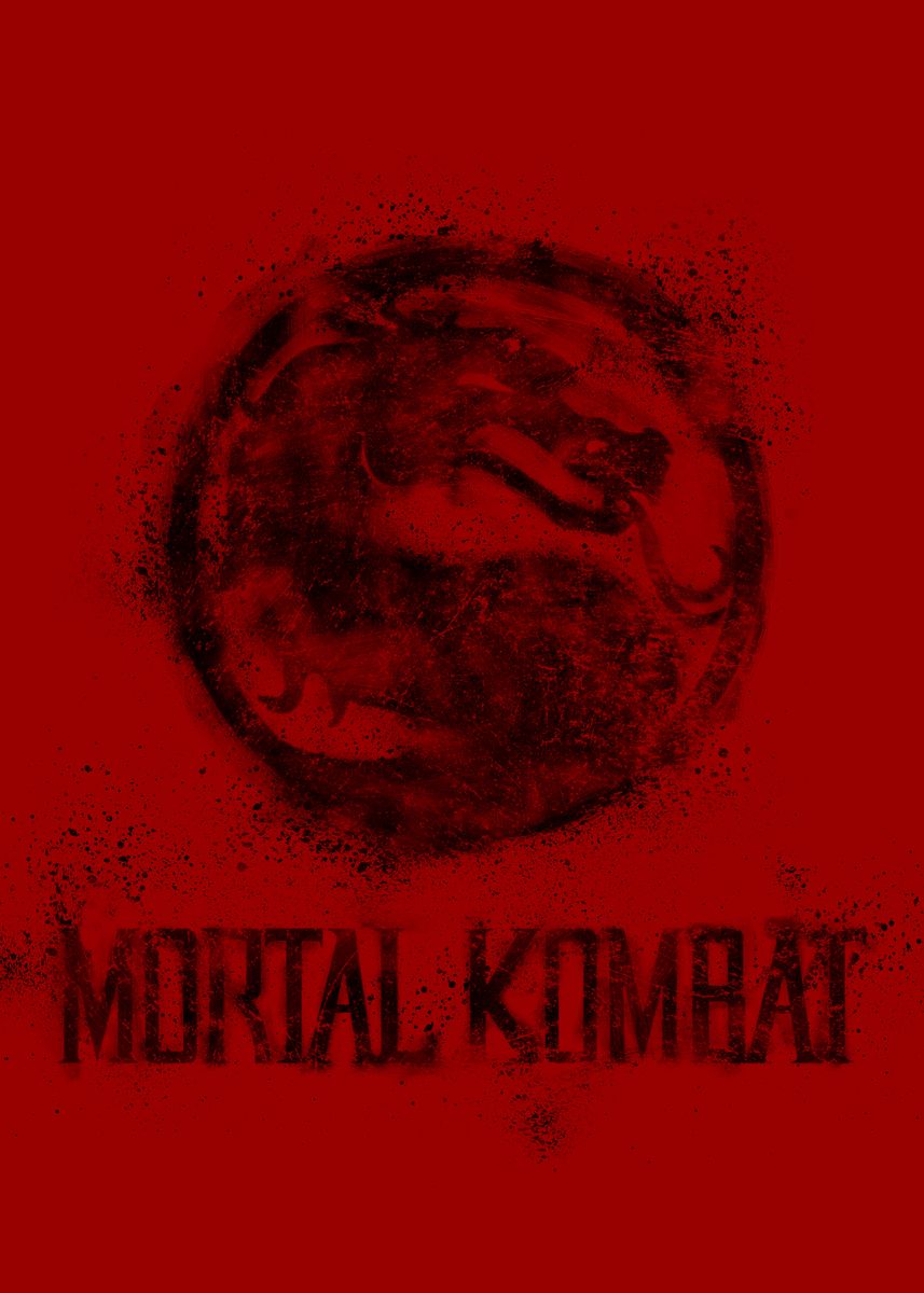 Poster Mortal Kombat - Dragon