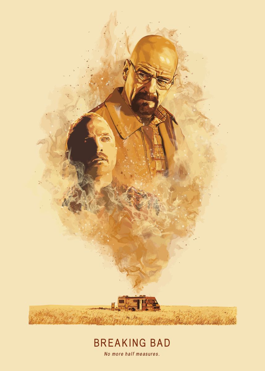 'Breaking Bad' Poster, Picture, Metal Print, Paint By Breaking Bad ...