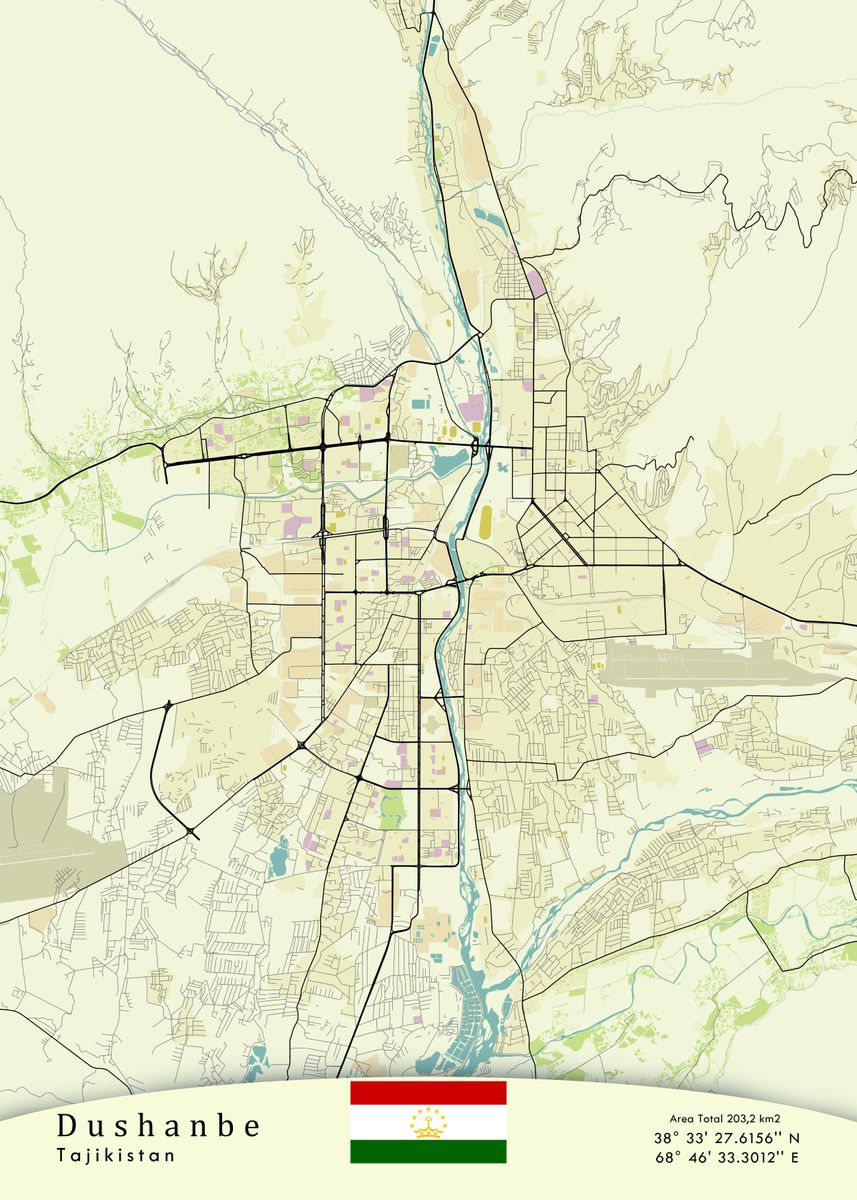 Dushanbe Tajikistan Poster By Yates Madeline Displate   A7717b6248dfb72228dc135374cd7cbd C98613664abfa86786c219b01b66a430 