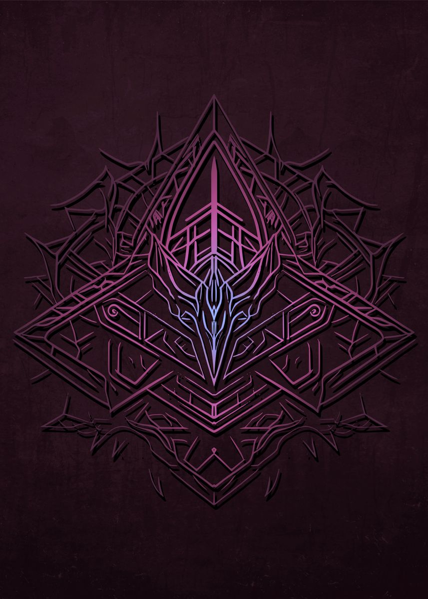 'Witch Sign' Poster, picture, metal print, paint by Ilya Danilov | Displate