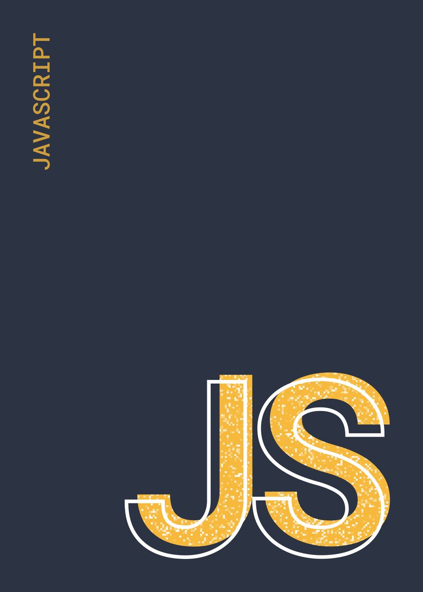 'Javascript Programming' Poster, picture, metal print, paint by Wisnu ...