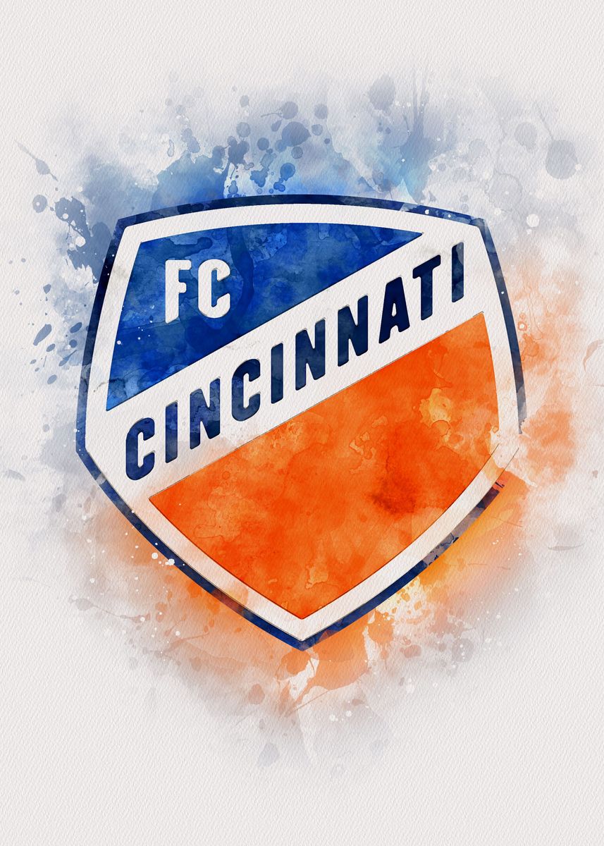 'FC Cincinnati Football ' Poster by Eleanor Haynes | Displate