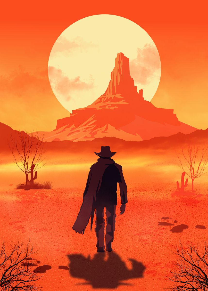 'red dead redemption' Poster, picture, metal print, paint by misbah ...