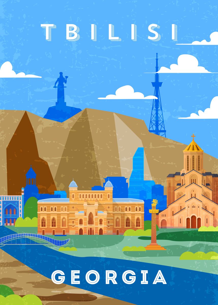 tbilisi-georgia-poster-picture-metal-print-paint-by-moon-calendar