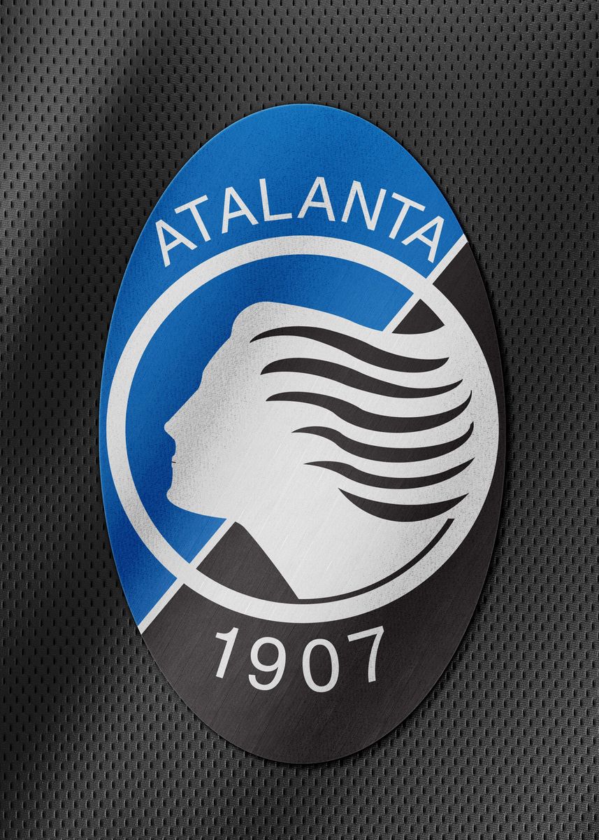 'Atalanta Bergamo Football' Poster, picture, metal print, paint by ...