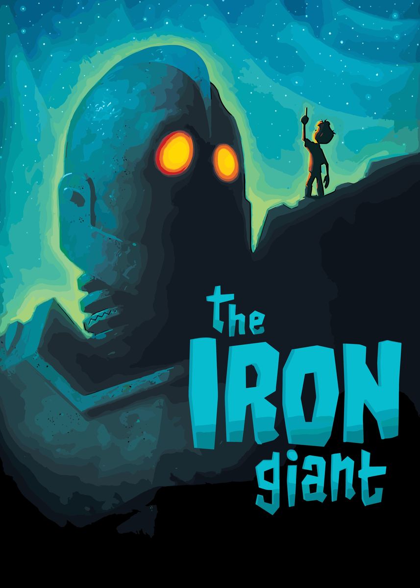 'The Iron Giant' Poster, picture, metal print, paint by Kireizukin ...