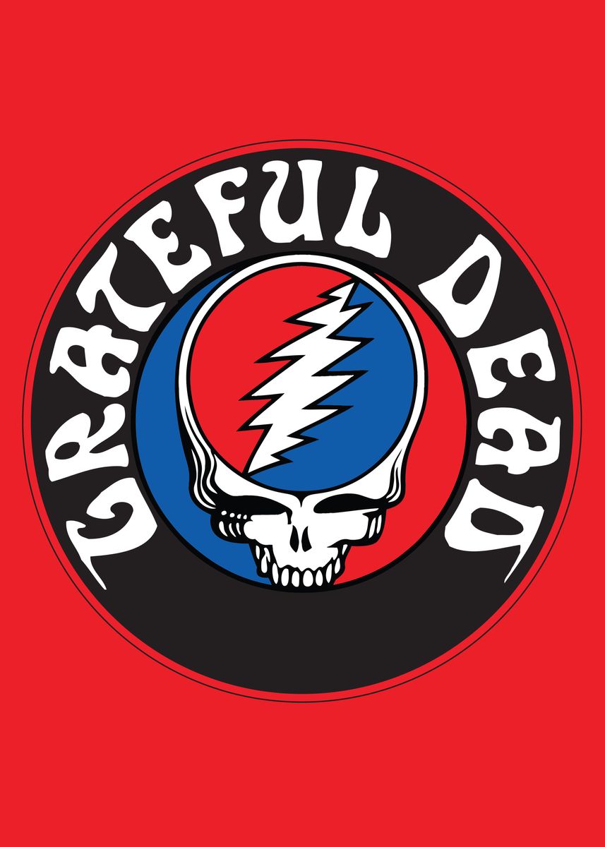 'Steal Your Face' Poster, picture, metal print, paint by Grateful Dead ...