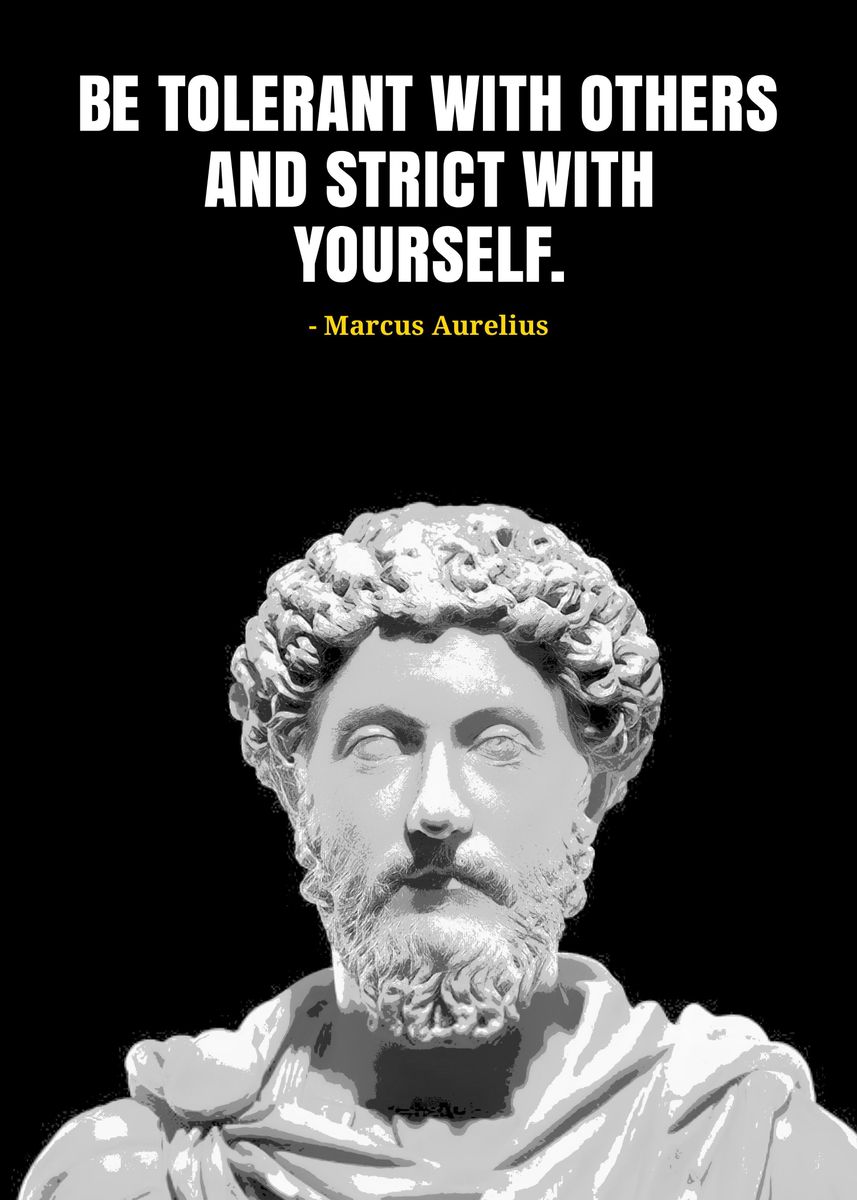 'Marcus Aurelius quotes ' Poster, picture, metal print, paint by ...