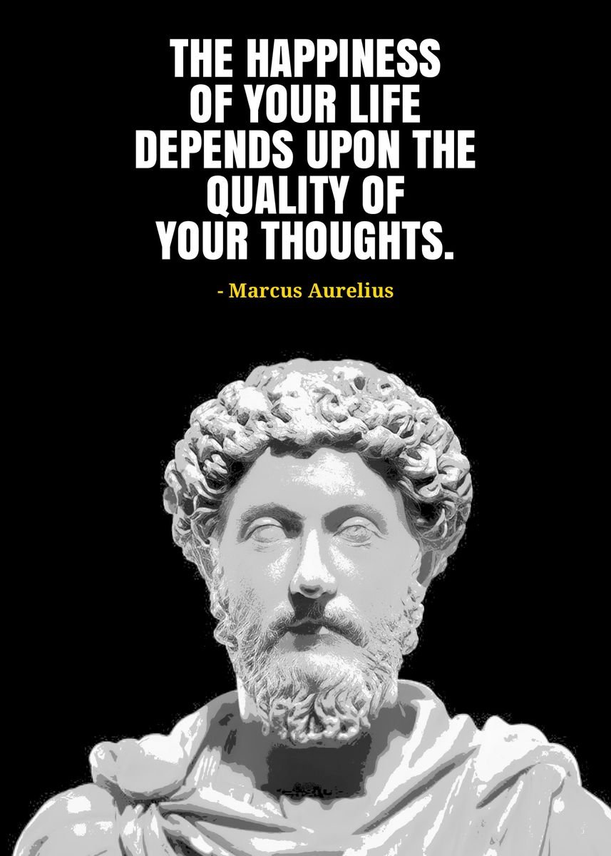 'Marcus Aurelius quotes ' Poster, picture, metal print, paint by ...