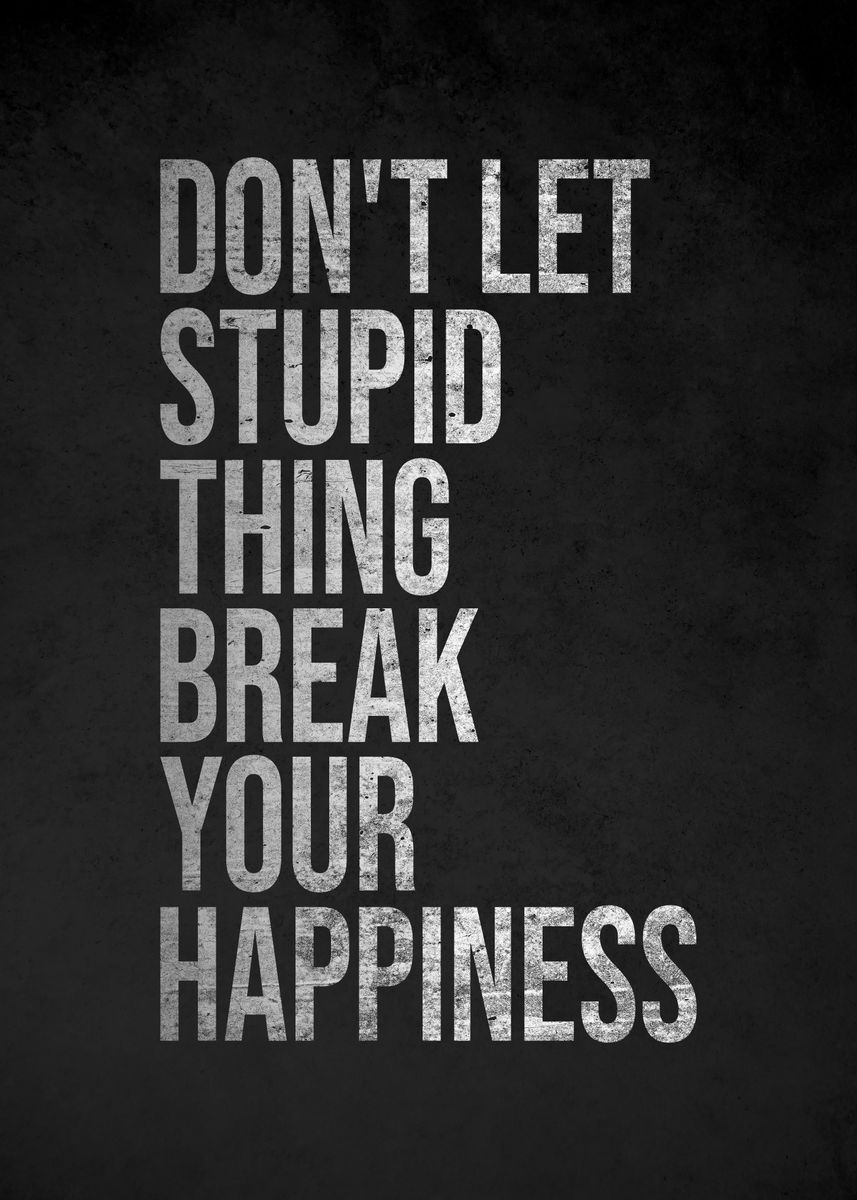 'Motivational Quotes Silver' Poster, picture, metal print, paint by ...