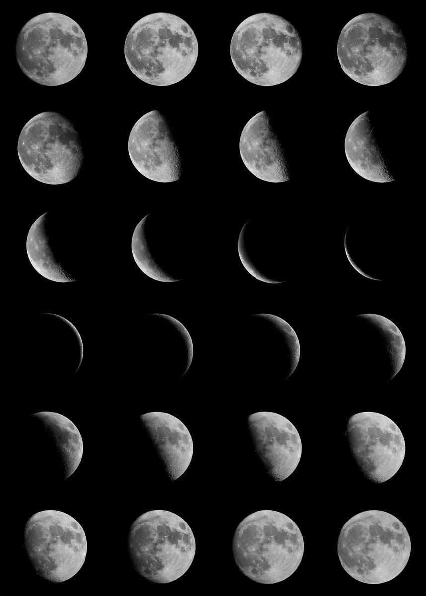 moon-phases-collage-poster-by-bray-falls-displate