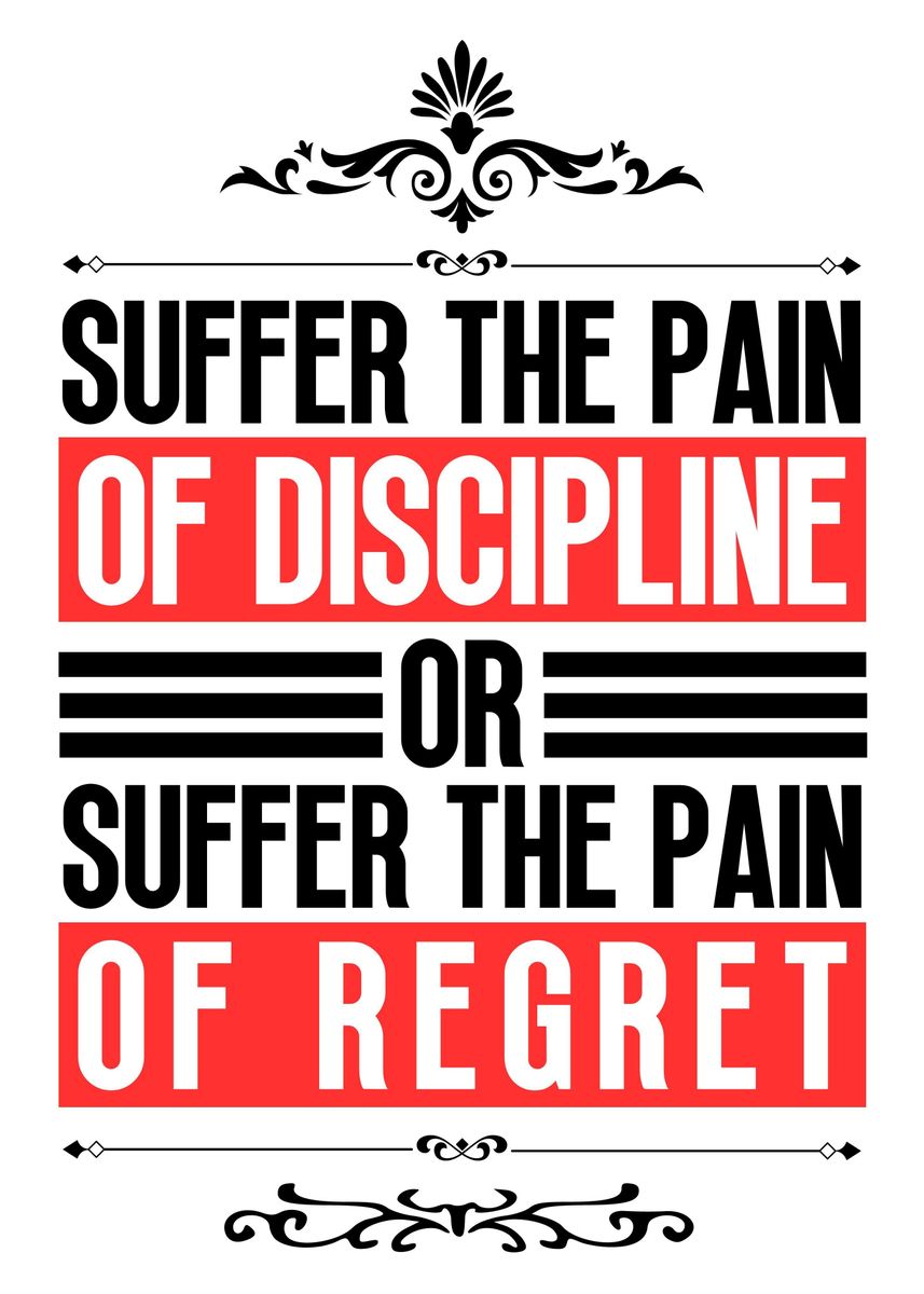 'Motivational Quote' Poster, picture, metal print, paint by Yess | Displate
