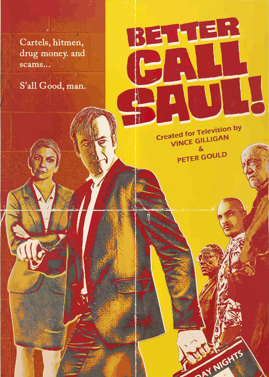 'Better Call Saul' Poster, picture, metal print, paint by Breaking Bad ...