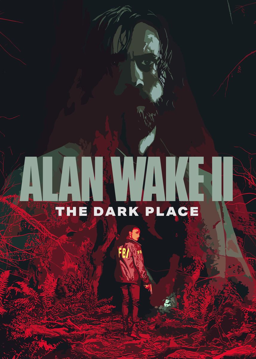 Alan Wake Poster for Sale by walterteep