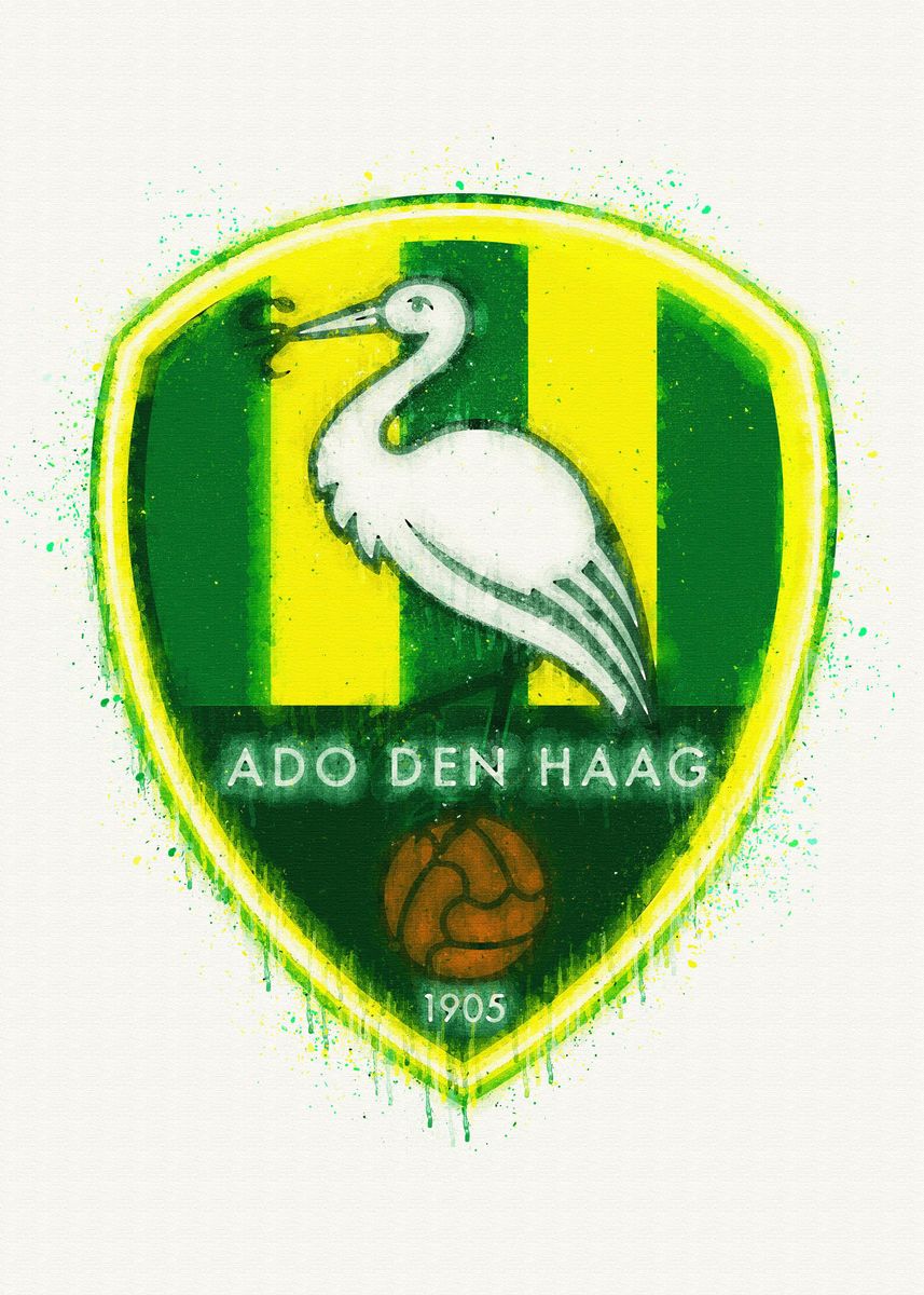 'ADO Den Haag' Poster by AngelaReichert Studio | Displate