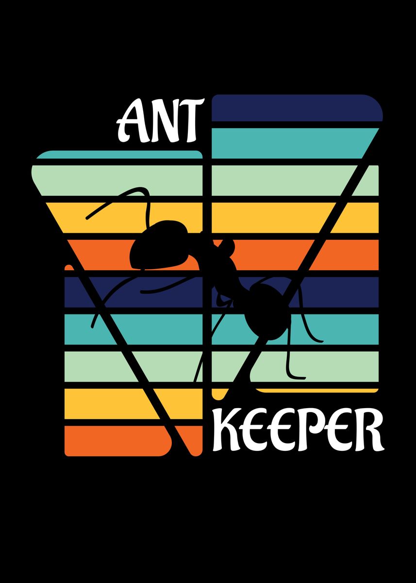 'Ant Keeper Ants Insect' Poster, picture, metal print, paint by Mooon ...