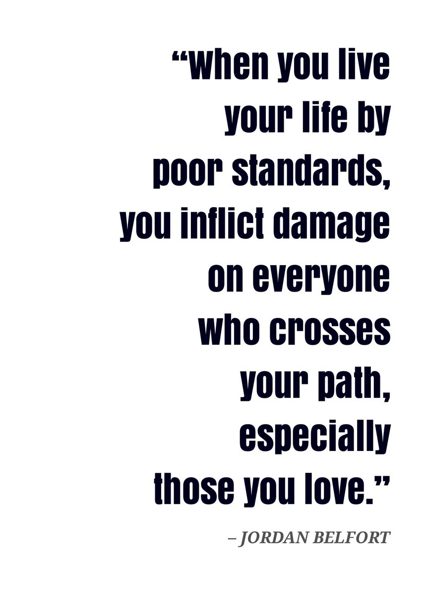 'Jordan Belfort quote' Poster, picture, metal print, paint by Gembull ...