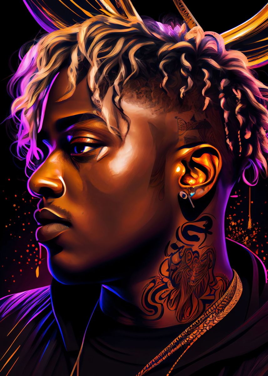 Juice Wrld Multiverse Poster Picture Metal Print Paint By Gomes Leonard Displate