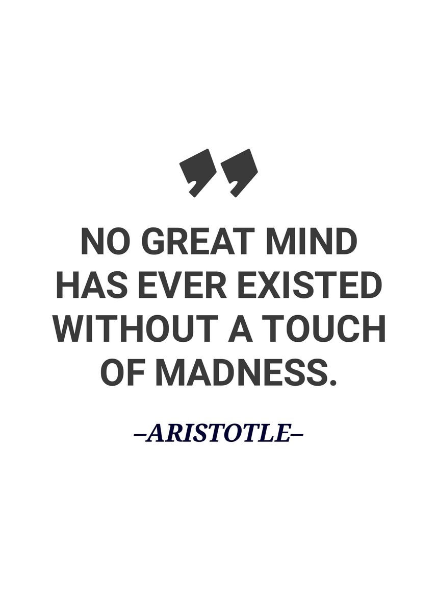 'Aristotle quote' Poster, picture, metal print, paint by Gembull Art ...