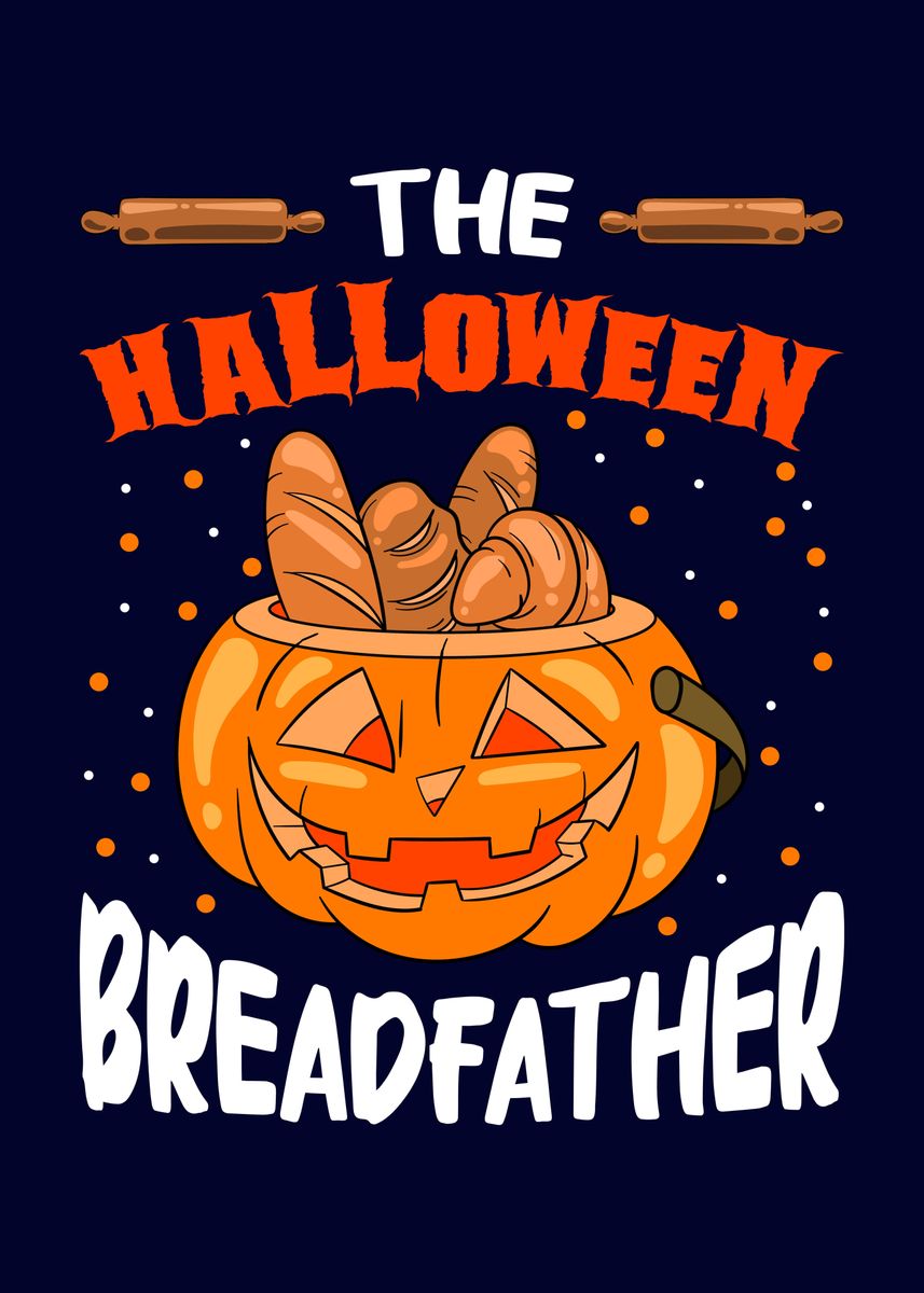 baker-halloween-baking-poster-by-mzumo-displate