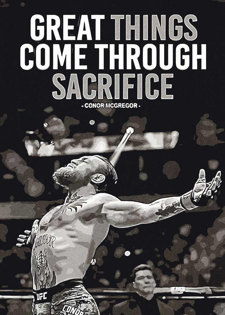 'Conor McGregor Boxing' Poster, picture, metal print, paint by ...