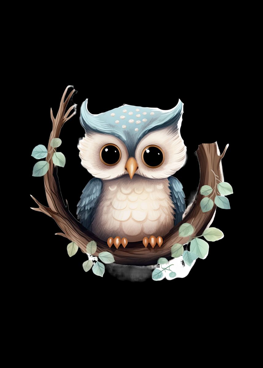 'Owls Art' Poster by XALA ART Displate