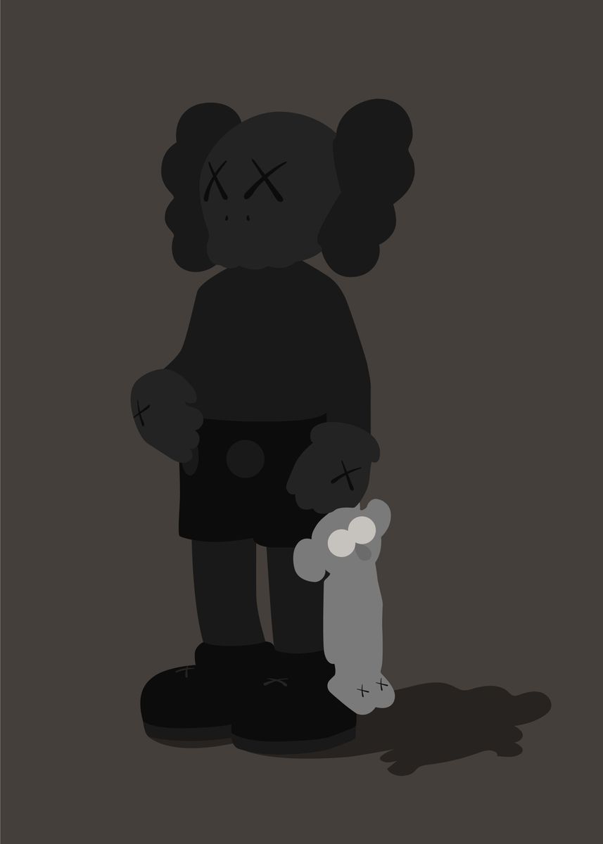 'Kaws Original' Poster, picture, metal print, paint by SBS Displate