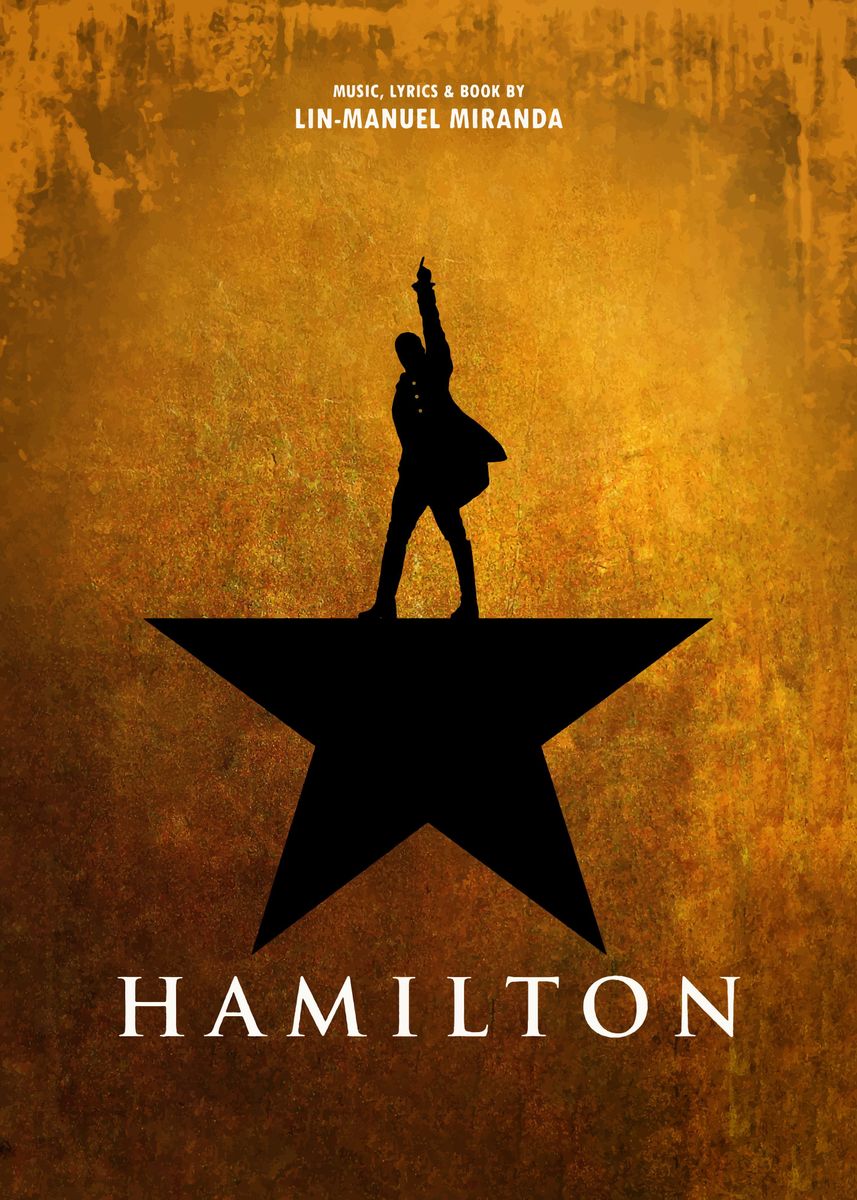 'hamilton' Poster, Picture, Metal Print, Paint By Bo Kev 