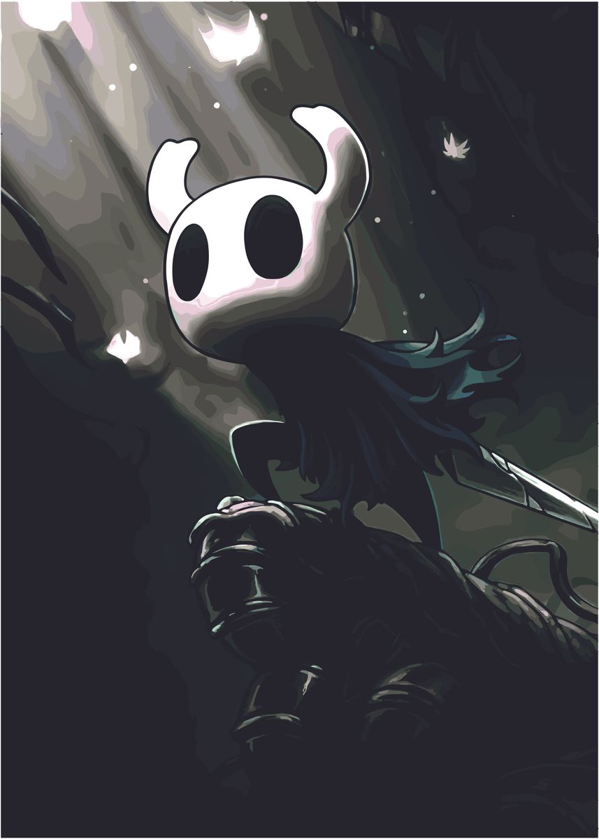 'Hollow Knight' Poster, picture, metal print, paint by John Adcock ...