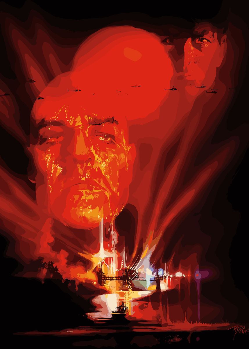 'Apocalypse Now' Poster by Willem Amantis Displate