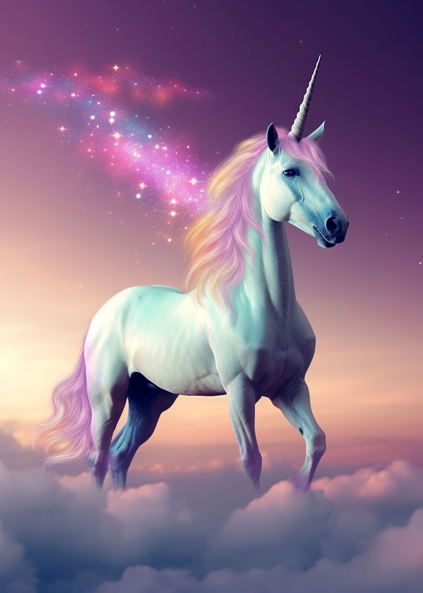 Art Poster Magical Unicorn