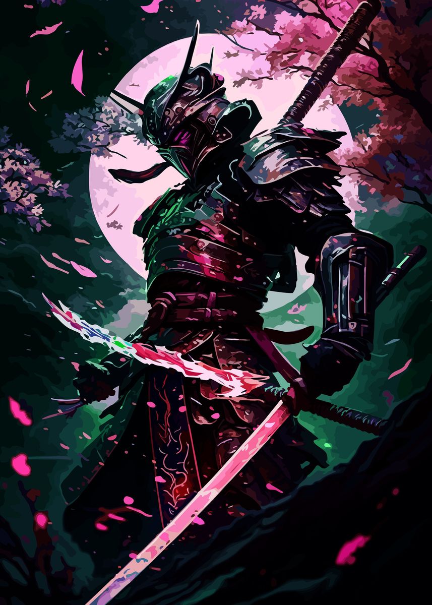 'Japanese Samurai' Poster by Art Quote | Displate