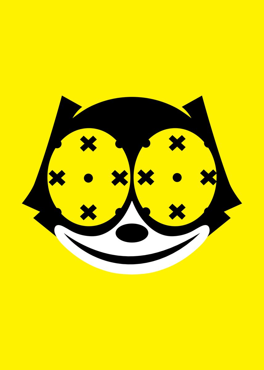 'Felix the Cat Expressions' Poster by Felix the Cat | Displate