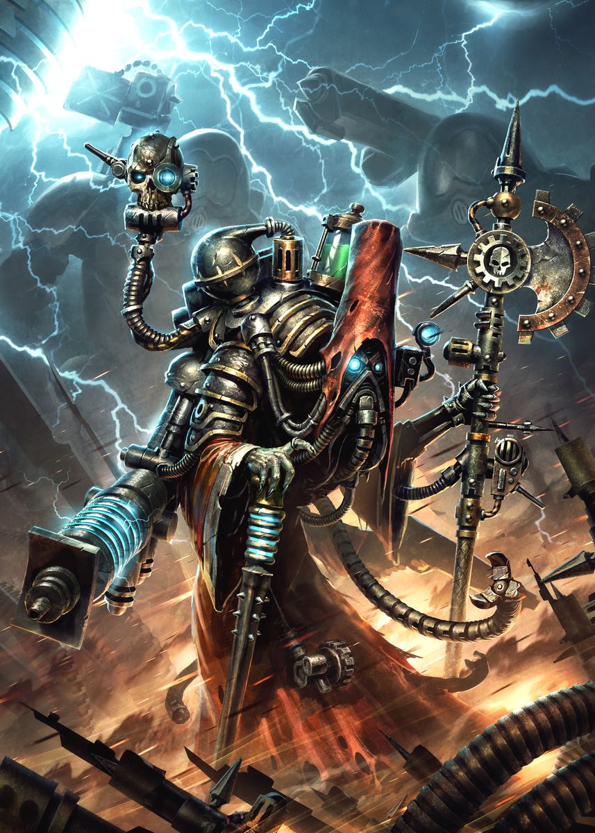 'Cult Mechanicus' Poster, Picture, Metal Print, Paint By Warhammer ...