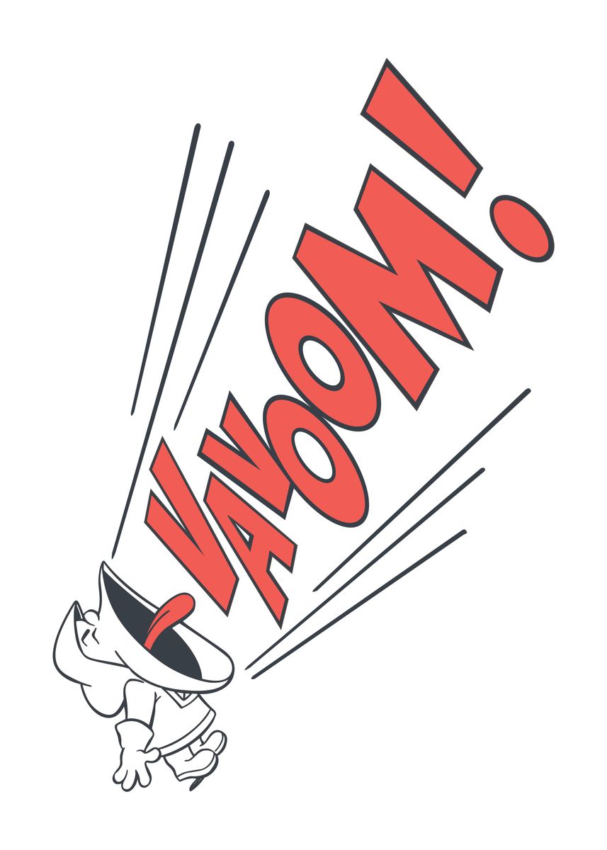'Felix the Cat Vavoom' Poster, picture, metal print, paint by Felix the ...