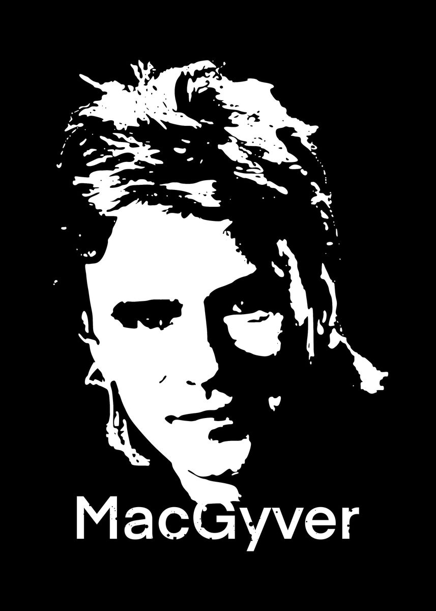 'Macgyver' Poster by Magic Apes | Displate