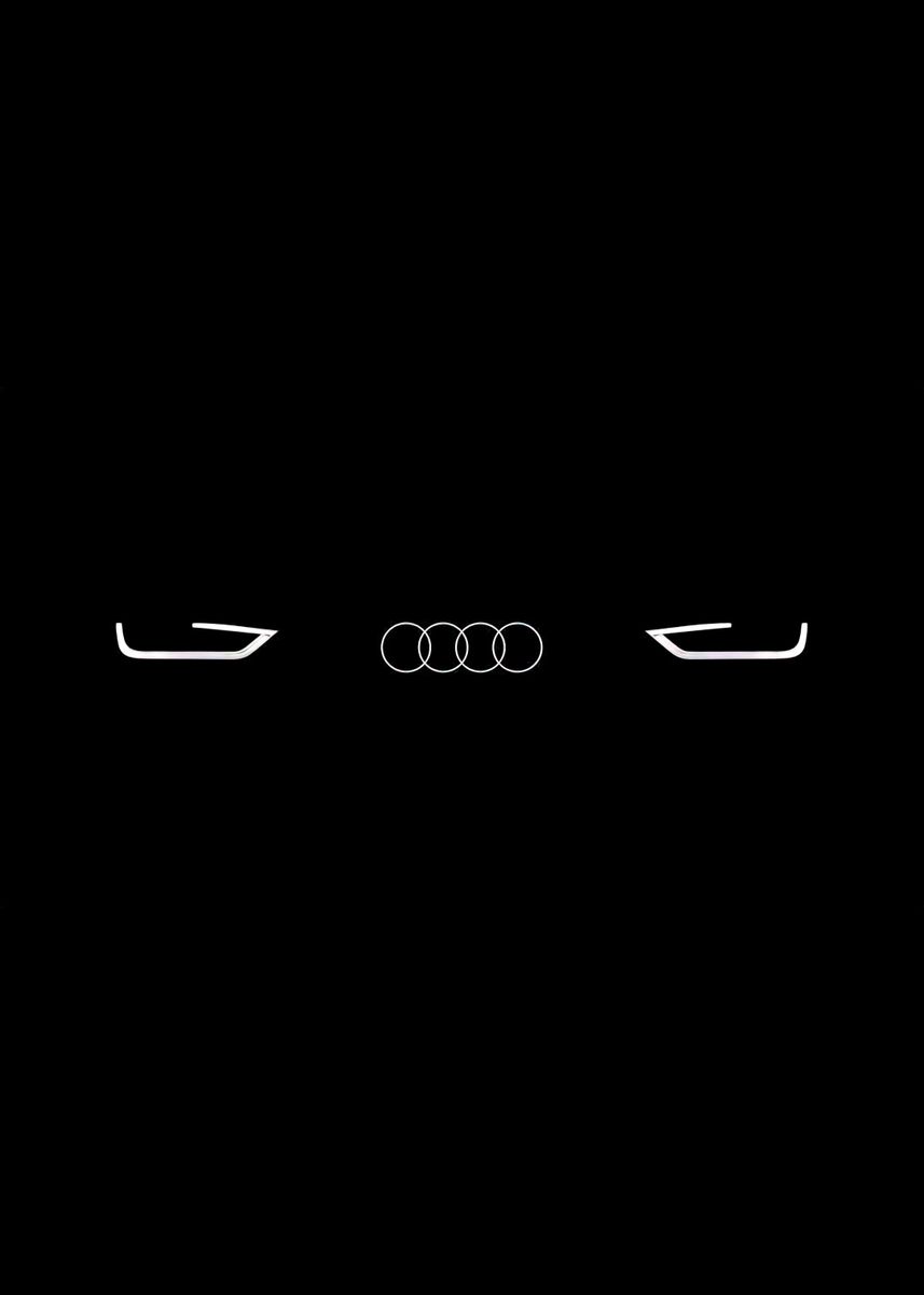 'Dark Light Audi' Poster, picture, metal print, paint by Richard Art ...