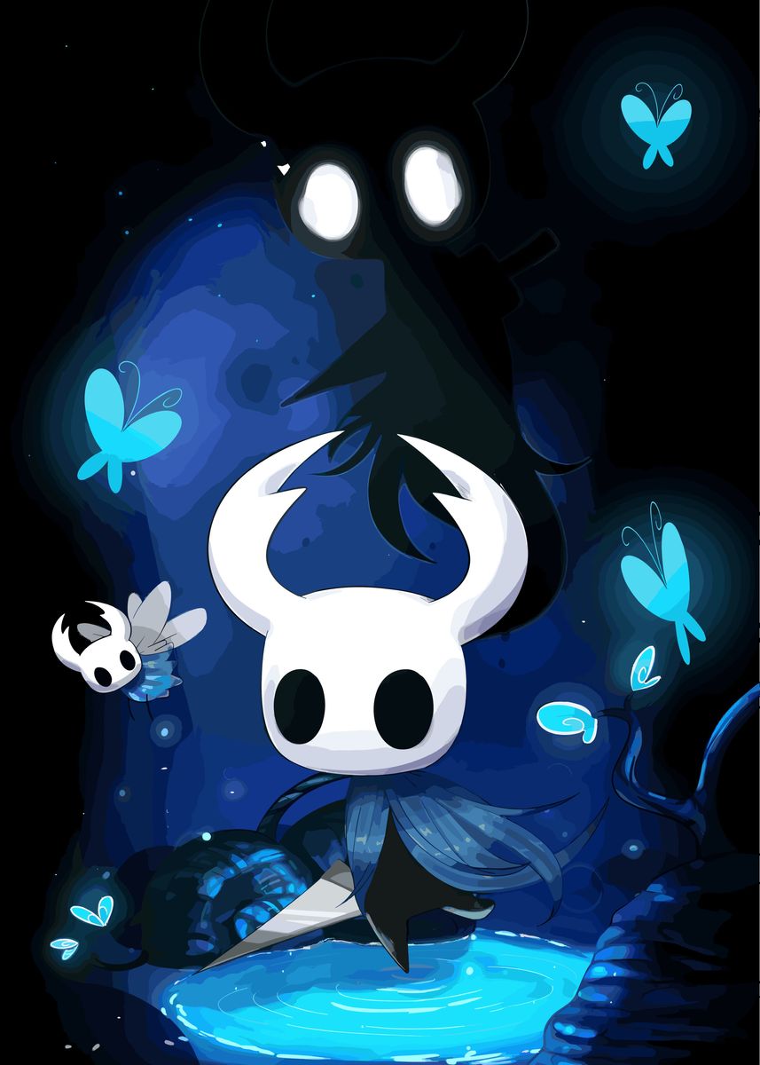 'Hollow Knight Grimm Steam' Poster, picture, metal print, paint by ...