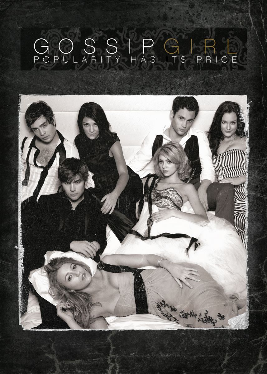 Gossip Girl' Poster, picture, metal print, paint by Gossip Girl